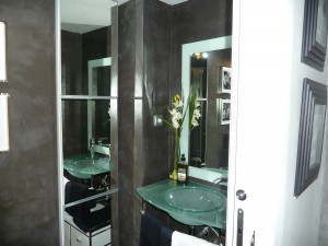 Negro original baño